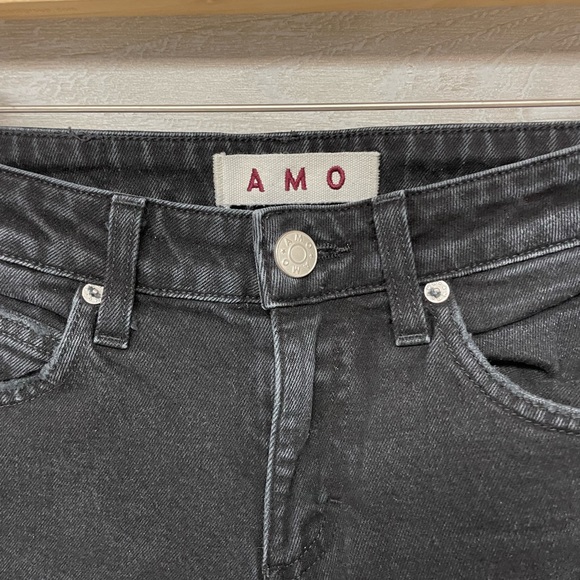 | AMO | Stix Crop black magic jeans. Size 25. - Picture 2 of 8